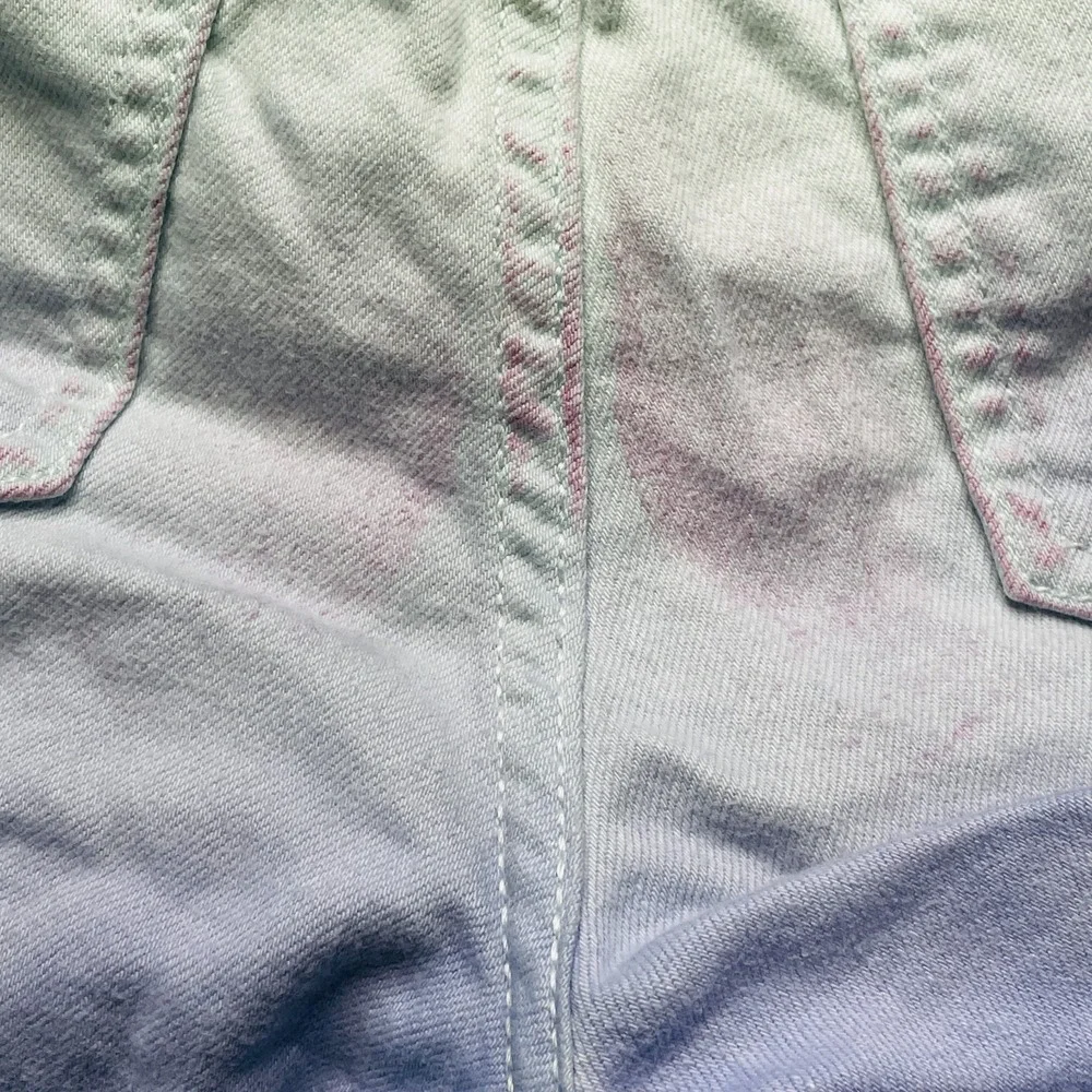 Gap & Cat & Jack Girls Shorts Lot‎ 2 Pairs Size 14 Ombre Pink Green Summer Denim